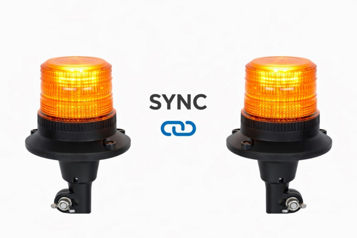 Obrázek k výrobku 63125 - Sada 2 synchronizovatelných LED majáků, na tyčový držák