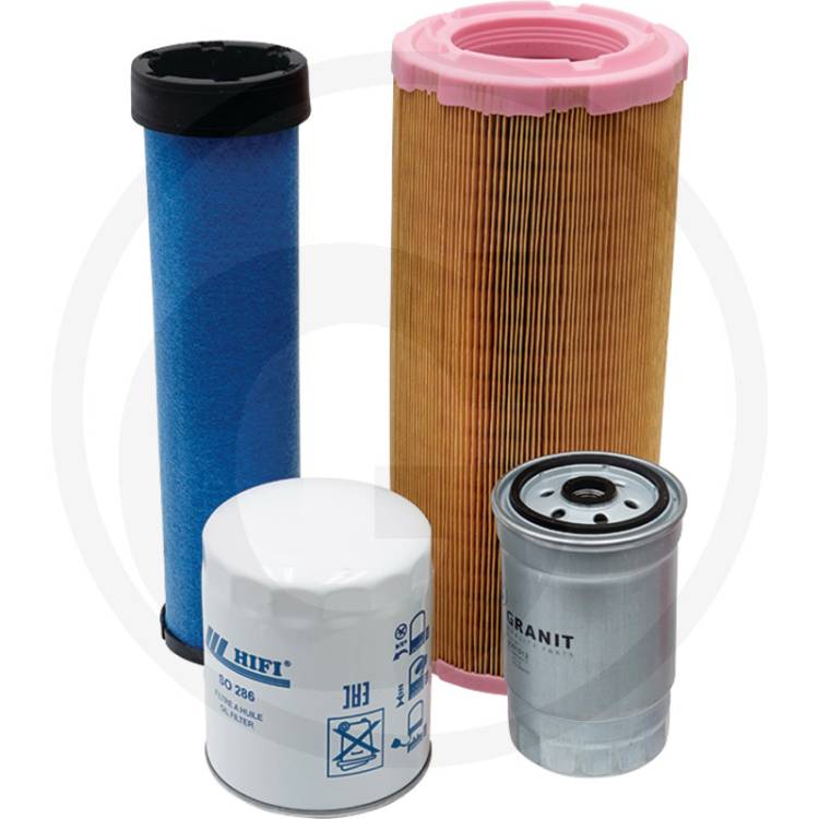 Obrázek k výrobku 126891 - Servisní sada fitrů vhodná pro CASE IH, JX 70U, 80U, 90U, 100U