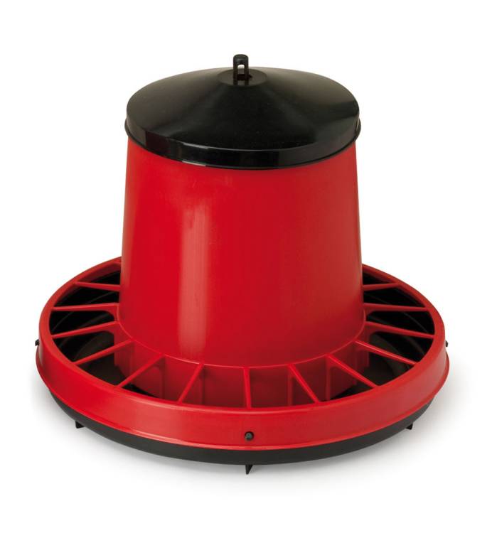 Obrázek k výrobku 125810 - SET 12 ks - Závěsný krmící automat pro slepice plastový CF 012.40 VENERE - 8kg