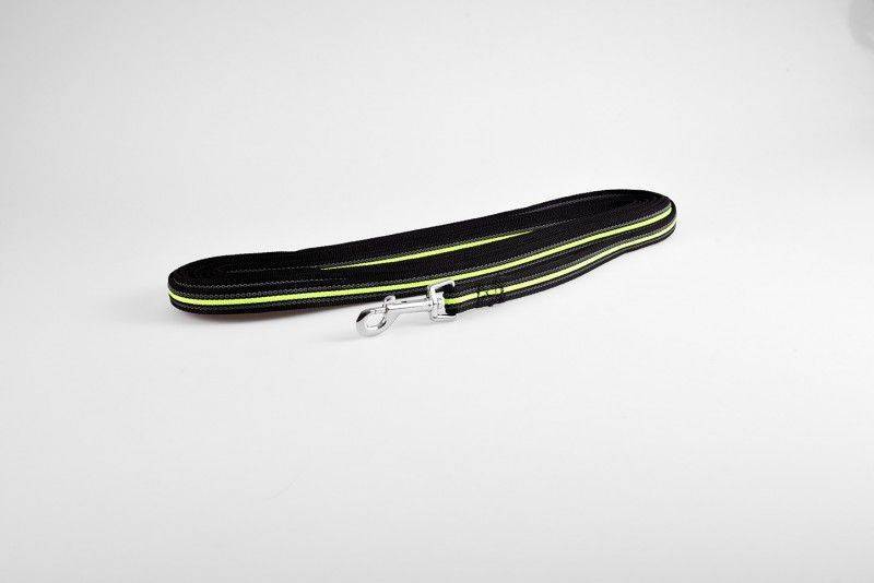 Obrázek k výrobku 75869 - Stopovací šňůra pogumovaná s proužkem - Zelená