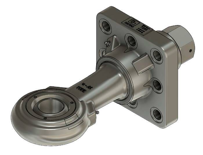 Obrázek k výrobku 62278 - Tažné oko 51 mm - otočné s přírubou