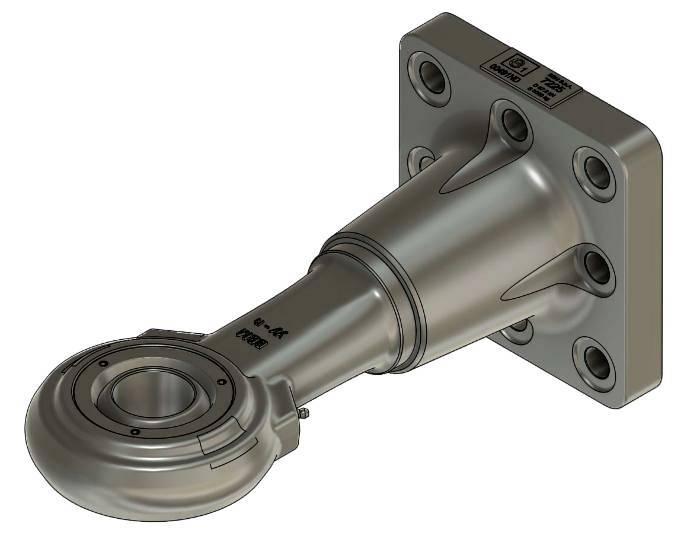 Obrázek k výrobku 62277 - Tažné oko 51 mm - otočné s přírubou