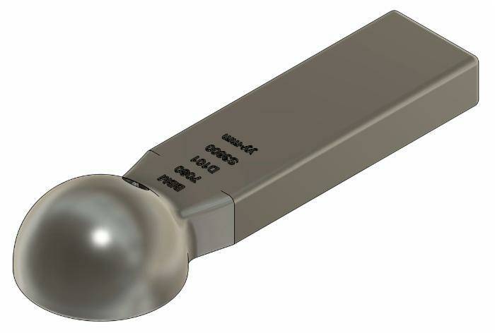 Obrázek k výrobku 62276 - Tažné oko s kulovou spojkou 80 mm