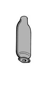 Obrázek k výrobku 56971 - Tlumič výfuku Lombardini 46x390