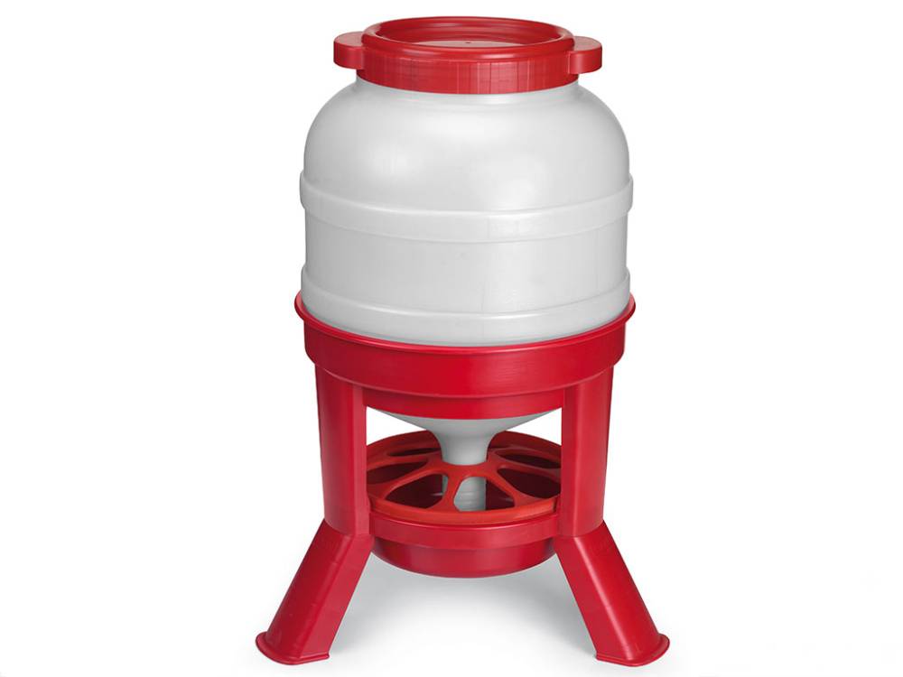 Obrázek k výrobku 125955 - Tubusové krmítko pro slepice, drůbež GAUN 11265 - 30 l