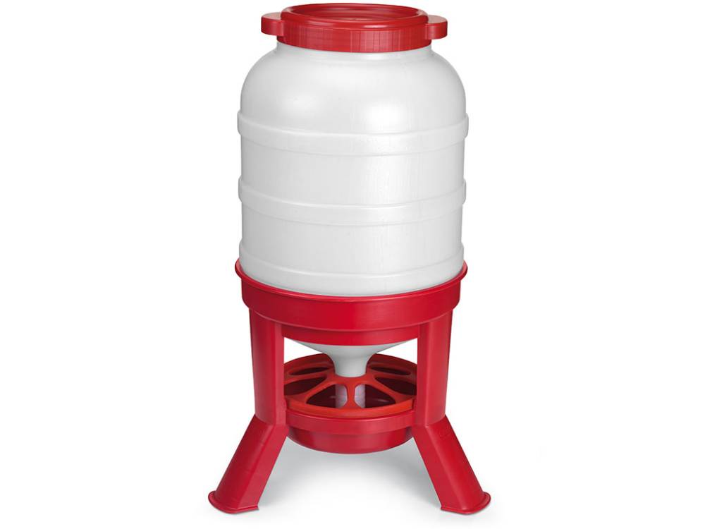 Obrázek k výrobku 125956 - Tubusové krmítko pro slepice, drůbež GAUN 11270 - 40 l