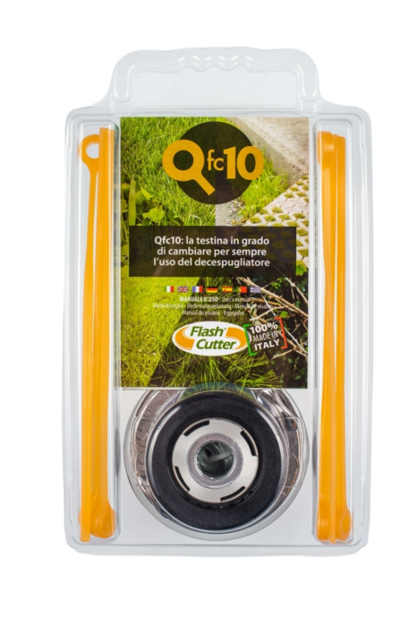 Obrázek k výrobku 62724 - Univerzální žací hlava pro plastové nože, balení obsahuje náhradní nože.