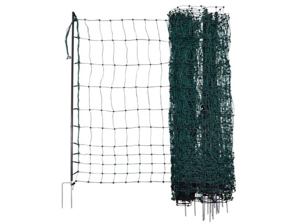 Obrázek k výrobku 125973 - Vodivá síť pro drůbež KERBL 292274, 106 cm x 15 m / 2 hroty