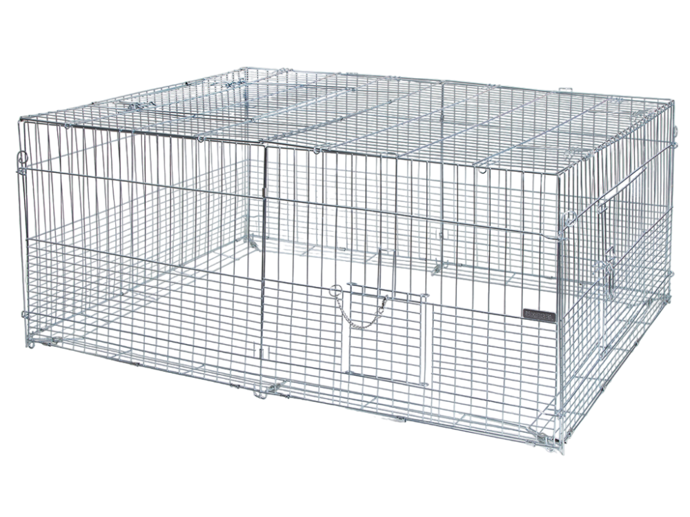 Obrázek k výrobku 126004 - Výběh pro mláďata - králíky, hlodavce a drůbež KERBL 81701, 144x112x60 cm