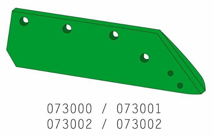 Obrázek k výrobku 52111 - Výměnná špice radlice/ostří - levé 12"