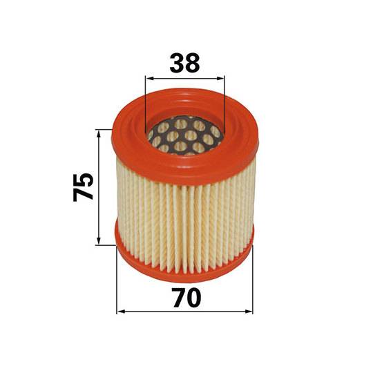 Obrázek k výrobku 31226 - Vzduchový filtr AS-MOTOR