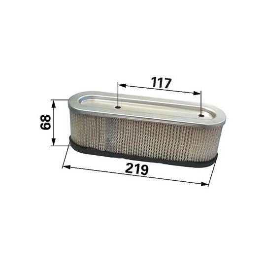 Obrázek k výrobku 31596 - Vzduchový filtr Briggs & Stratton