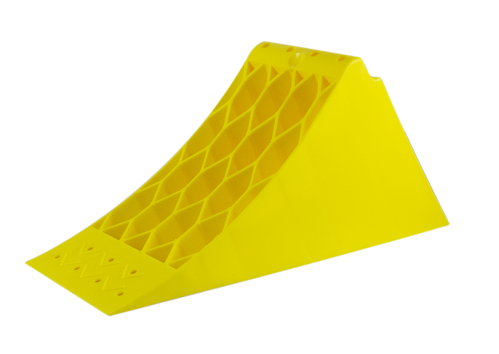 Obrázek k výrobku 62457 - Zajišťovací plastový klín 1.600 kg (kolo), 3.200 kg (náprava)