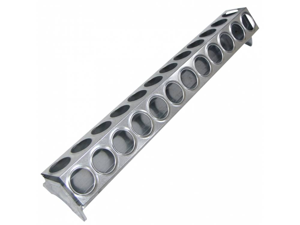 Obrázek k výrobku 126057 - Žlabové krmítko pro kuřata, křepelky, pozinkované CF032.30 - 50cm