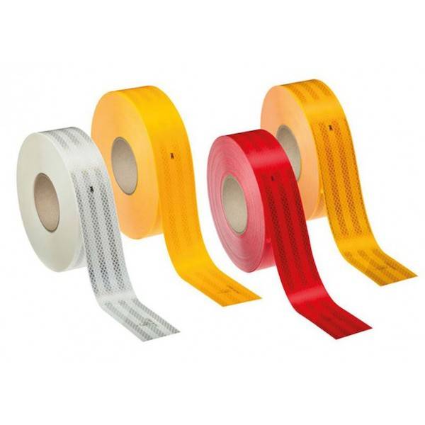 Obrázek k výrobku 33660 - žlutá reflexní páska 5cm x 1m