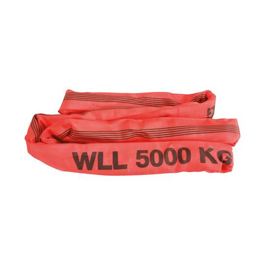 Obrázek k výrobku 35063 - Zvedací popruh červená 5To, L-1 metr, šířka-80mm