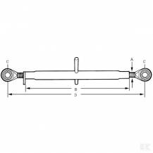 Obrázek k výrobku 102796 - 3.bod 275-1 1/8" kat. 2/2