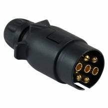 Obrázek k výrobku 62048 - 7-pól. zástrčka pro vleky 12V - plast