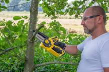 Obrázek k výrobku 76556 - AKU jednoruční řetězová pila 12V LI-ION 100mm