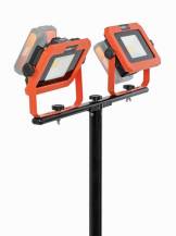 Obrázek k výrobku 75239 - Aku LED svítilna na stativu 2x20V  plus  220V 2x20W (bez AKU)