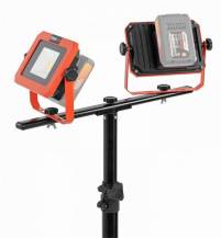 Obrázek k výrobku 75239 - Aku LED svítilna na stativu 2x20V  plus  220V 2x20W (bez AKU)