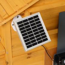 Obrázek k výrobku 119761 - Automatická dvířka do kurníku, na adaptér 230 V + solární panel