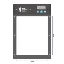 Obrázek k výrobku 119761 - Automatická dvířka do kurníku, na adaptér 230 V + solární panel