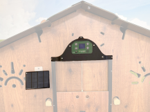 Obrázek k výrobku 126406 - Automatické otevírání a zavírání kurníku POLLY AUTO-DEFENDER - se solárním panelem