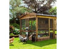 Obrázek k výrobku 125217 - Bezpečnostní dvířka s pojistkou ke kurníku CHICKEN GUARD DOOR 25x30