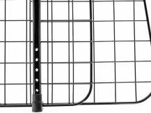 Obrázek k výrobku 125218 - Bezpečnostní mříž do auta pro psa KERBL 80581, 96-145 x 30 cm