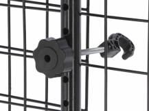 Obrázek k výrobku 125218 - Bezpečnostní mříž do auta pro psa KERBL 80581, 96-145 x 30 cm