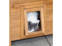 Obrázek k výrobku 125229 - Bouda pro kočky s terasou KERBL 82790 LODGE, 77x50x73cm