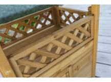 Obrázek k výrobku 125229 - Bouda pro kočky s terasou KERBL 82790 LODGE, 77x50x73cm