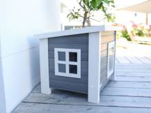 Obrázek k výrobku 125230 - Bouda pro kočky z EKO plastu KERBL 81636 ELI, 57x45x43 cm