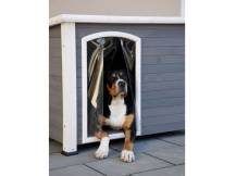 Obrázek k výrobku 125232 - Bouda pro psa dřevěná KERBL 80576 KENNY, 113x77x81 cm