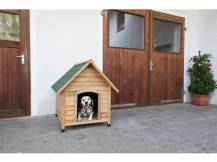 Obrázek k výrobku 125233 - Bouda pro psa dřevěná KERBL 82394, 85x73x80 cm