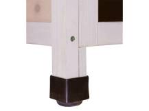 Obrázek k výrobku 125234 - Bouda pro psa dřevěná s průhlednou stěnou KERBL 81334 OVERVIEW, 134x92x82 cm