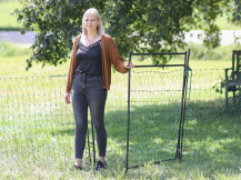 Obrázek k výrobku 125241 - Brána k sítím pro elektrické ohradníky KERBL 446517, 106 cm