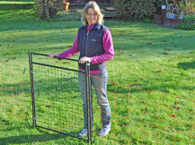 Obrázek k výrobku 125241 - Brána k sítím pro elektrické ohradníky KERBL 446517, 106 cm