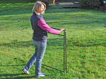 Obrázek k výrobku 125241 - Brána k sítím pro elektrické ohradníky KERBL 446517, 106 cm