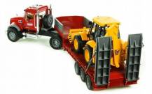 Obrázek k výrobku 81526 - BRUDER Tahač Mack Granite s bagrem JCB 4CX