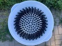 Obrázek k výrobku 121861 - Bubnová škubačka drůbeže na křepelky CIMUKA YL-PL01-Q