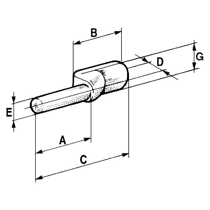 Obrázek k výrobku 36015 - Čep pro zavěšení bočnice 15 mm