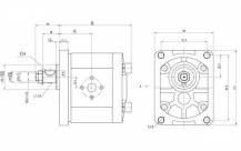 Obrázek k výrobku 40631 - čerpadla GR 2(provedení ECO), 20 ccm pravotočivé