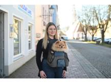 Obrázek k výrobku 125251 - Cestovní batoh na psa, kočku, přední KERBL 80566 VACATION, 31x24x38 cm