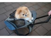 Obrázek k výrobku 125253 - Cestovní taška na kolečkách pro psa, kočku KERBL 80570 VACATION, 41x26x55 cm