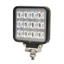 Obrázek k výrobku 62811 - Čtvercové LED pracovní světlo 10-30V DC, 12W, 1800LM, 12 LED