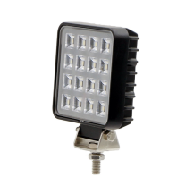 Obrázek k výrobku 62812 - Čtvercové LED pracovní světlo 10-30V DC, 16W, 2400LM, 16 LED