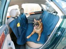 Obrázek k výrobku 125258 - Deka pro psa do auta, s cestovní láhví na pití KERBL 83252, 1,4 x 1,5 m