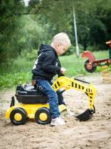 Obrázek k výrobku 91396 - Dětský bagr na pískoviště